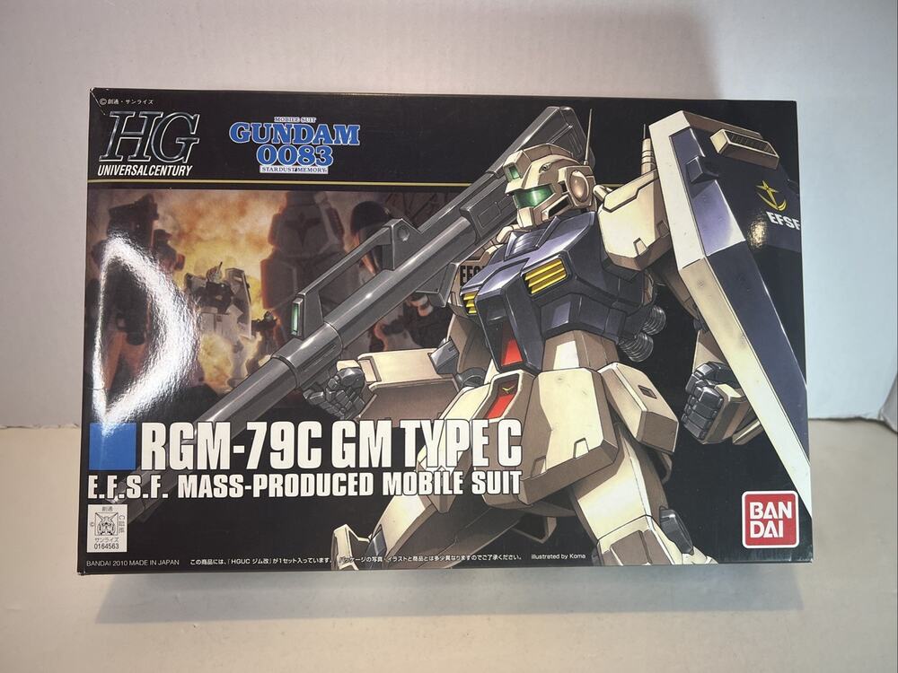 HGUC 1/144 RGM-79C GM Type-C Model Kit Mobile Suit Gundam0083 STARDUST MEMORY!!!
